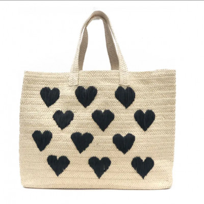 btb los angeles straw tote